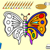 Coloring Batterfly