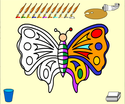 ColoringBatterfly