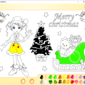 Colouring Merry