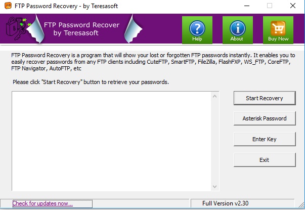 Ftp Password Recovery