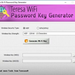 WiFi Password Key Generator
